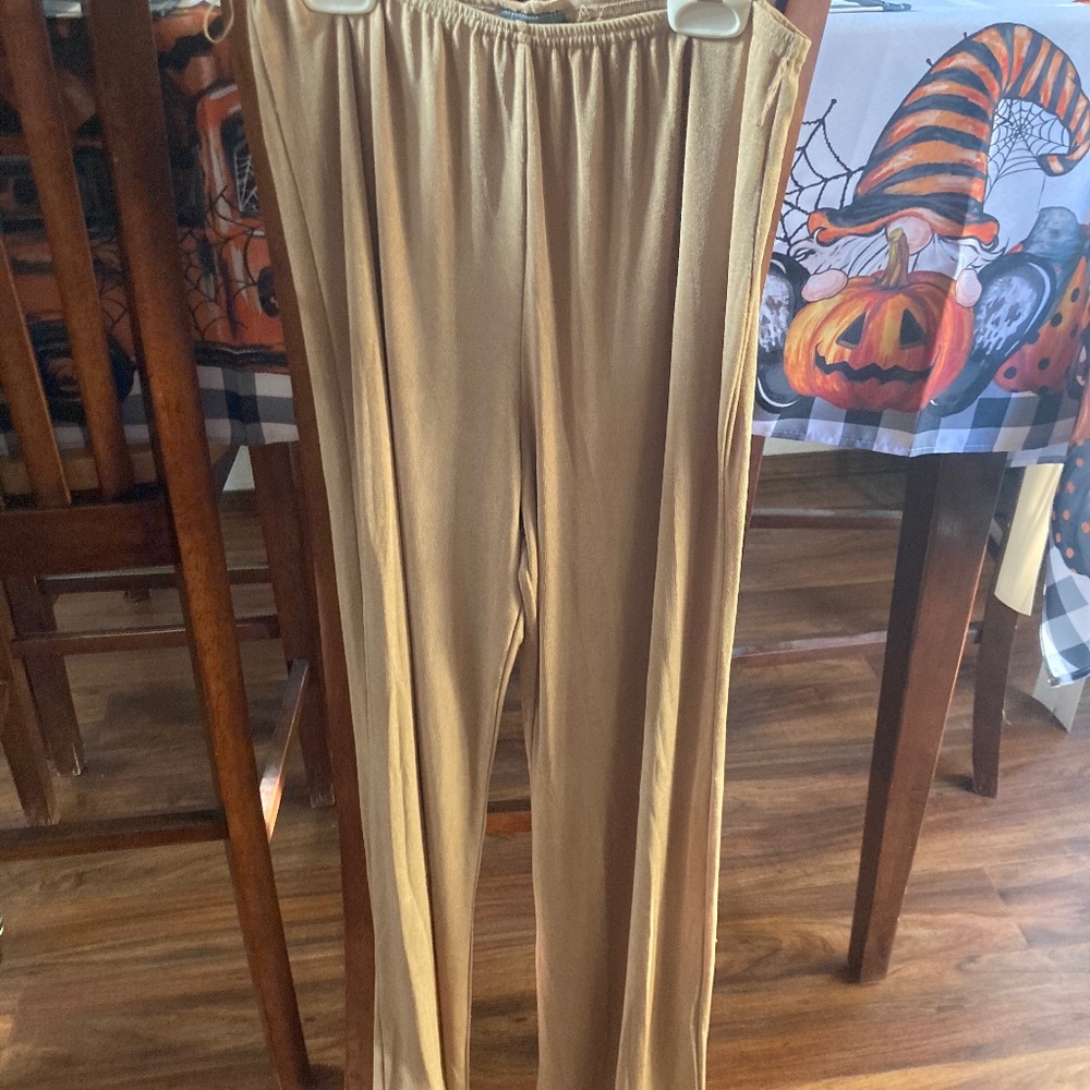 Velvet Flare Pants